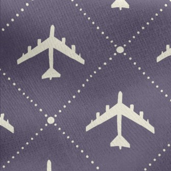 Cool Flying Plane Jersey Backed Fleece