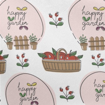 Happy Flower Orchard Pongee