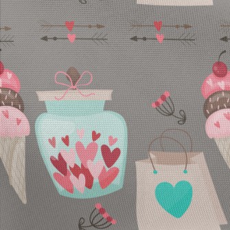 Love Paper Bag Gift Pongee