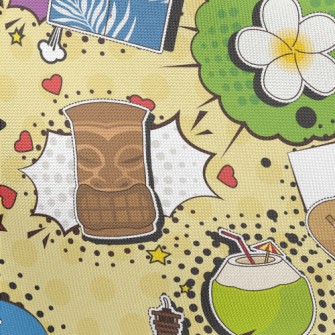 Beach Vacation Pongee