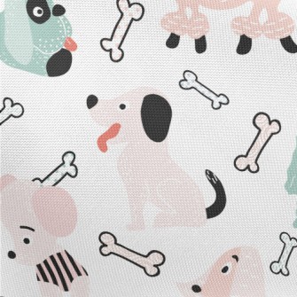 Lively Two-color Puppy Pongee