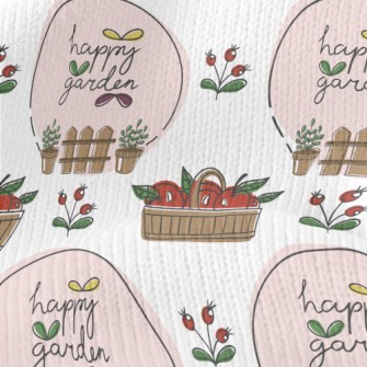 Happy Flower Orchard Stretch Jersey