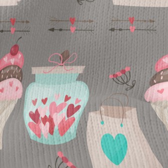 Love Paper Bag Gift Stretch Jersey