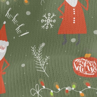 Slim Santa Claus Stretch Jersey