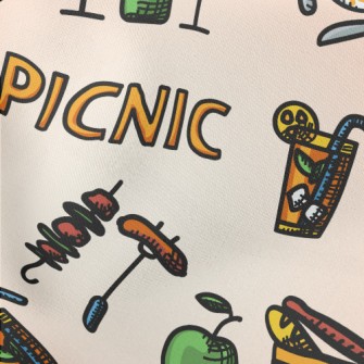 Leisure Picnic Record Lightweight Cotton Poplin