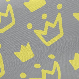 Small Cute Crown Midweight Cotton Poplin