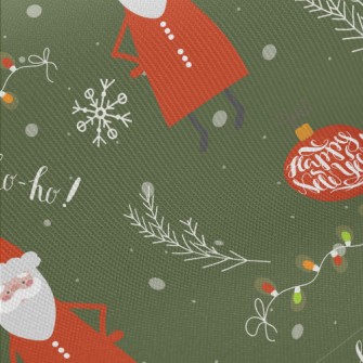 Slim Santa Claus Midweight Cotton Poplin