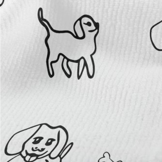Simple Hand Drawn Puppy Terry