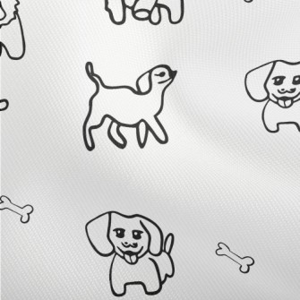 Simple Hand Drawn Puppy Dobby