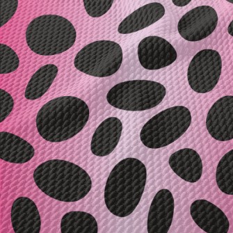 Irregular Animal Pattern Birdseye Piqué