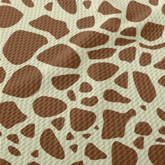 Exquisite Giraffe Pattern Birdseye Piqué