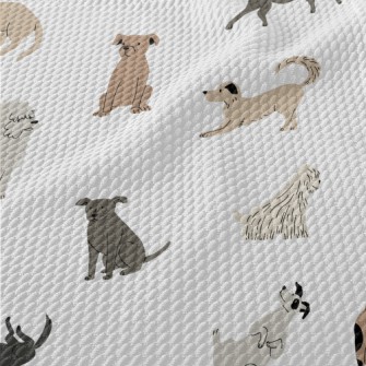 A Large Collection Of Various  Birdseye Piqué