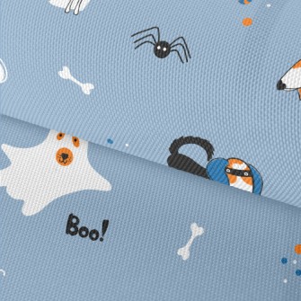 Hand Drawn Halloween Pet Dog Waterproof Oxford