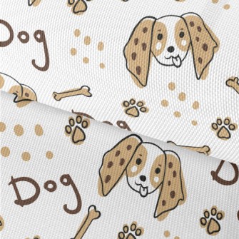 Funny Puppy Doodle Waterproof Oxford