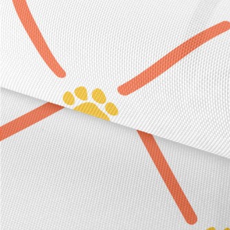 Dog Paw Print Diamond Waterproof Oxford