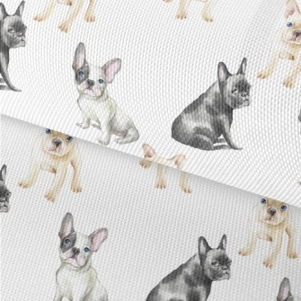 French Bulldogs Of Different C Waterproof Oxford