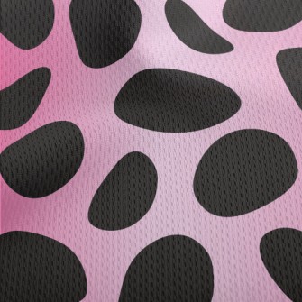 Irregular Animal Pattern Athletic Mesh Flat Back