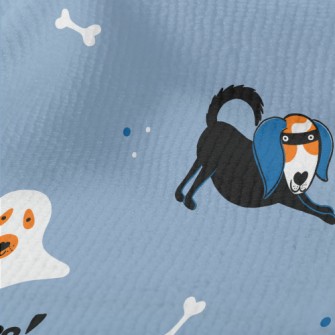 Hand Drawn Halloween Pet Dog Terry
