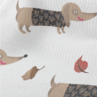 Autumn Dress Up For Dachshund Terry