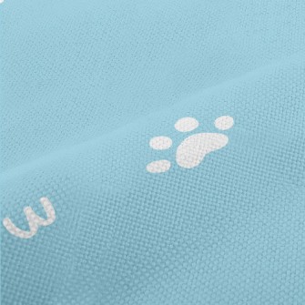 Cute Cat Paw Prints And Cat So Performance Linen