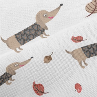 Autumn Dress Up For Dachshund Performance Linen