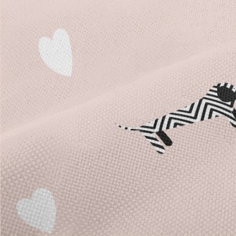 Dog Shape Pattern Performance Linen
