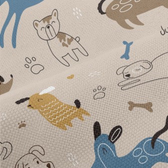 Many Kinds Of Happy Puppies Performance Linen