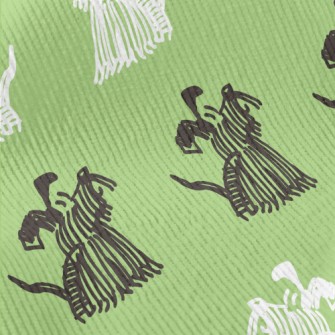 Hand Drawn Scottish Terrier Standard Corduroy