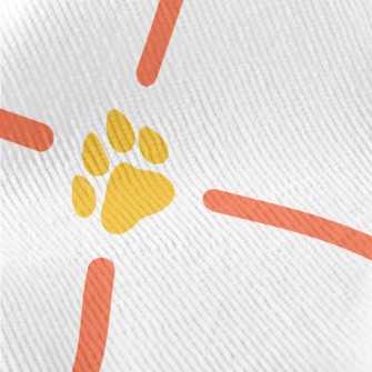 Dog Paw Print Diamond Standard Corduroy
