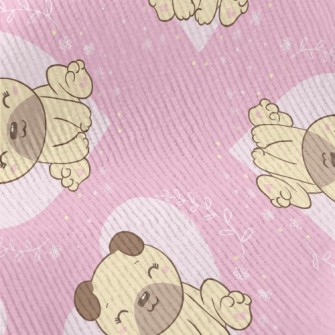 Cute And Lovely Pug Standard Corduroy