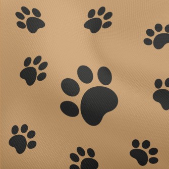 Irregular Dog Paw Print Dobby