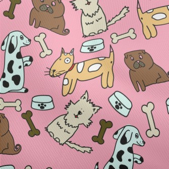 Colorful Puppy Doodle Dobby