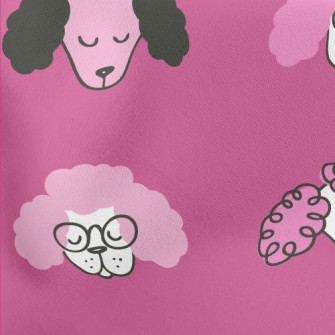 Hand Drawn Puppy Stretch Ponte
