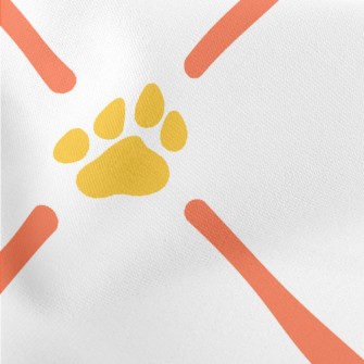 Dog Paw Print Diamond Stretch Ponte