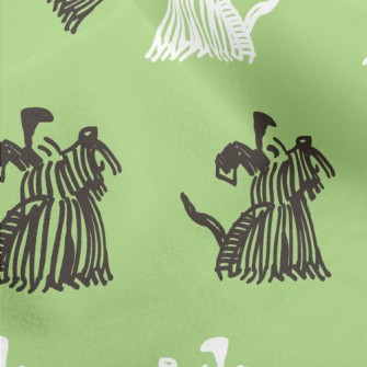 Hand Drawn Scottish Terrier Micro Fleece