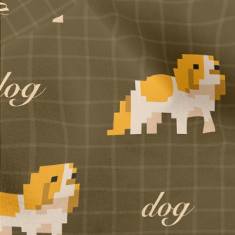 Pixel Dog Micro Fleece