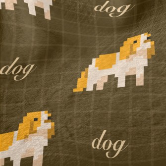 Pixel Dog Minky