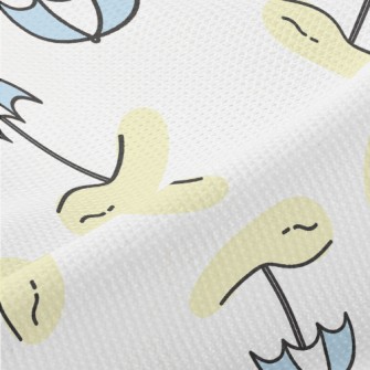 Cute Beach Umbrella Piqué