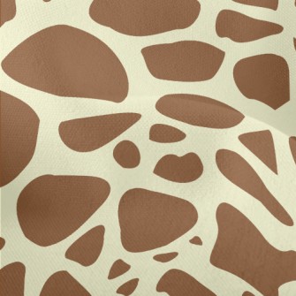 Exquisite Giraffe Pattern Lightweight Performance Linen