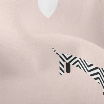 Dog Shape Pattern Lightweight Performance Linen
