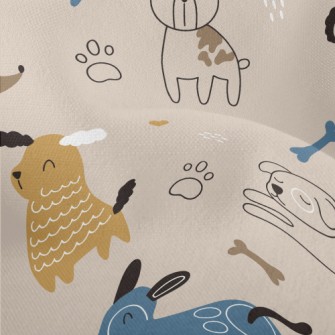 Many Kinds Of Happy Puppies Lightweight Performance Linen