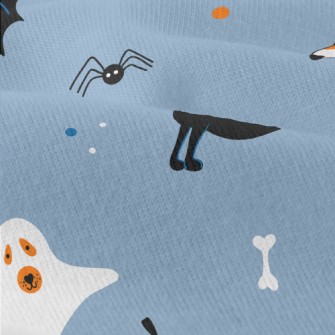 Hand Drawn Halloween Pet Dog Modern Jersey