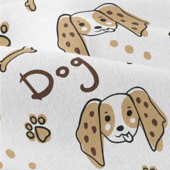 Funny Puppy Doodle Modern Jersey