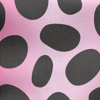 Irregular Animal Pattern Jersey Backed Fleece