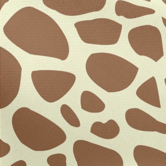 Exquisite Giraffe Pattern Pongee