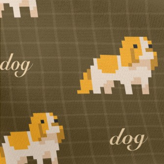 Pixel Dog Pongee