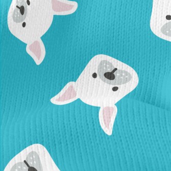 Cartoon French Bulldog Stretch Jersey