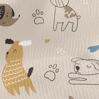 Many Kinds Of Happy Puppies Stretch Jersey