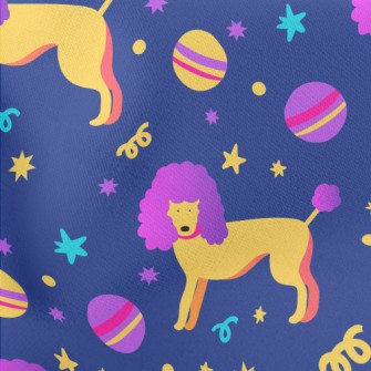Funny Afro Puppy Lightweight Cotton Poplin