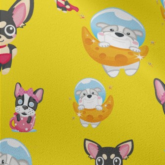 Space Puppy And Hero Puppy Chiffon